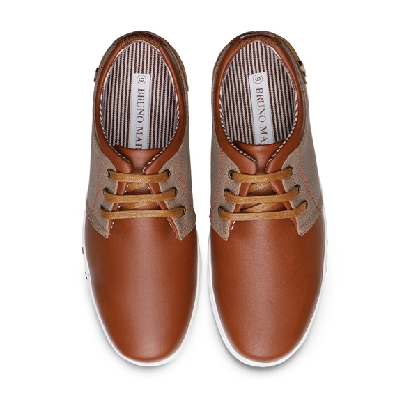 Men's Modern Casual Fashion Sneakers - TAN - 4